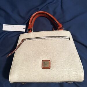 NWT Dooney and Bourke Small Zip Top Satchel